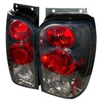 1998 - 2001 Ford Explorer Euro Style Tail Lights - Smoke