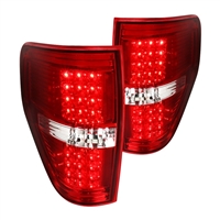 2009 - 2014 Ford F-150 LED Tail Lights - Red