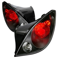 2005 - 2010 Pontiac G6 2Dr Euro Style Tail Lights - Black