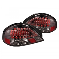 1999 - 2005 Pontiac Grand AM LED Tail Lights - Smoke