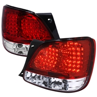 1998 - 2005 Lexus GS Series LED Tail Lights - Red