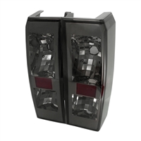 2006 - 2010 Hummer H3 Euro Style Tail Lights - Smoke