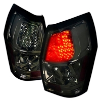 2005 - 2008 Dodge Magnum LED Tail Lights - Smoke