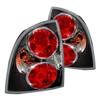 2001 - 2005 Volkswagen Passat Euro Style Tail Lights - Black