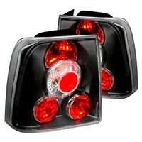 1997 Volkswagen Passat Euro Style Tail Lights - Black