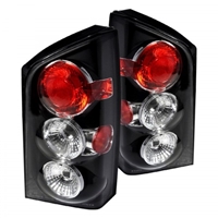 2005 - 2012 Nissan Pathfinder Euro Style Tail Lights - Black