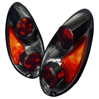 2001 - 2005 Chrysler PT Cruiser Euro Style Tail Lights - Smoke