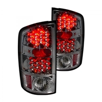 2002 - 2006 Dodge Ram 1500 LED Tail Lights - Smoke