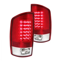 2002 - 2006 Dodge Ram 1500 LED Tail Lights - Red