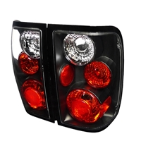 2004 - 2005 Ford Ranger Euro Style Tail Lights - Black