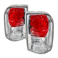 1993 - 1997 Ford Ranger Euro Style Tail Lights - Chrome