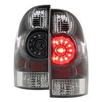 2012 - 2015 Toyota Tacoma LED Tail Lights - Black