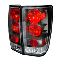 2004 - 2014 Nissan Titan Euro Style Tail Lights - Black