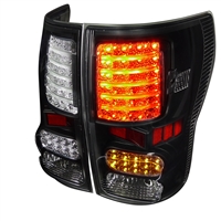 2007 - 2013 Toyota Tundra LED Tail Lights - Black