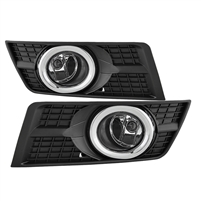 2010 - 2015 Cadillac SRX OEM Style Fog Lights W/Switch - Clear