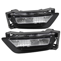 2013 - 2015 Honda Accord 4Dr OEM Fog Lights W/Switch - Clear