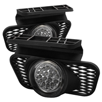 2003 - 2007 Chevy Silverado LED Fog Lights w/Switch - Clear