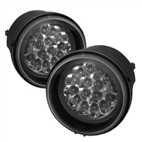 2007 - 2010 Jeep Compass LED Fog Lights w/Switch - Clear