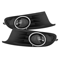 2010 Volkswagen Jetta Sportwagen OEM Style Fog Lights w/Switch - Smoke