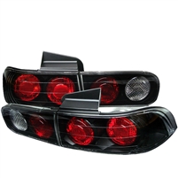 1994 - 1997 Acura Integra 4Dr Euro Style Tail Lights - Black