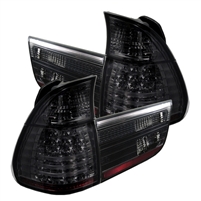 2004 - 2006 BMW X5 LED Tail Lights - Black
