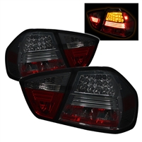 2006 - 2008 BMW 3-Series E90 LED Tail Lights - Smoke