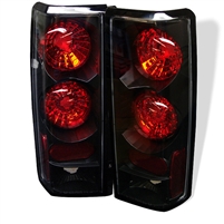 1985 - 2005 GMC Safari Euro Style Tail Lights - Black