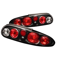 1993 - 1997 Chevy Camaro Euro Style Tail Lights - Black