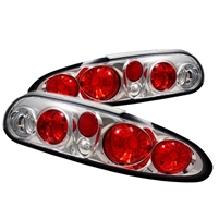 1998 - 2002 Chevy Camaro Euro Style Tail Lights - Chrome