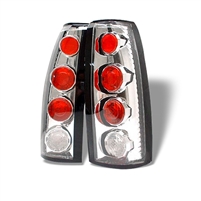 1988 - 1998 Chevy C/K Series Euro Style Tail Lights - Chrome
