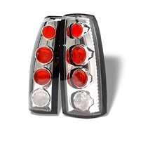 1992 - 1994 GMC Jimmy Euro Style Tail Lights - Chrome