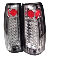 1999 GMC Yukon Denali LED Tail Lights - Chrome