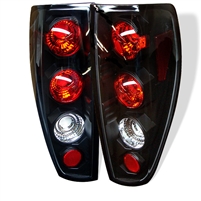 2004 - 2012 Chevy Colorado Euro Style Tail Lights - Black