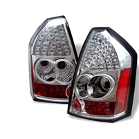 2005 - 2007 Chrysler 300 LED Tail Lights - Chrome