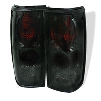 1982 - 1993 Chevy S-10 Euro Style Tail Lights - Smoke