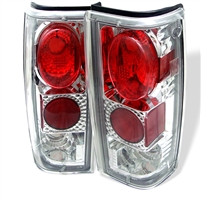 1982 - 1994 GMC Jimmy Euro Style Tail Lights - Chrome