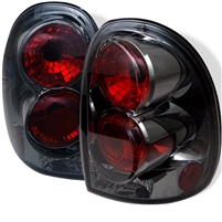 1998 - 2003 Dodge Durango Euro Style Tail Lights - Smoke