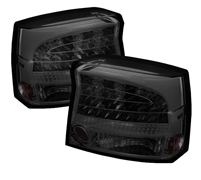 2009 - 2010 Dodge Charger LED Tail Lights - Smoke