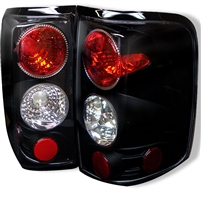 2004 - 2008 Ford F-150 Styleside Euro Style Tail Lights - Black