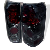 1987 - 1996 Ford F-150 Euro Style Tail Lights - Smoke