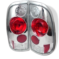 1997 - 2003 Ford F-150 Styleside Euro Style Tail Lights - Chrome