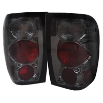 1998 - 2000 Ford Ranger Euro Style Tail Lights - Smoke