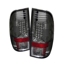 2008 - 2010 Ford Super Duty LED Tail Lights - Smoke