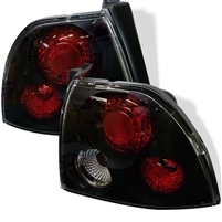 1994 - 1995 Honda Accord Euro Style Tail Lights - Black