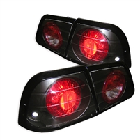 1997 - 1999 Nissan Maxima Euro Style Tail Lights - Black