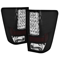 2004 - 2014 Nissan Titan LED Tail Lights - Black