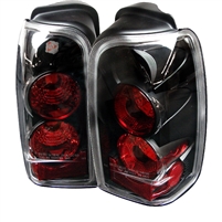 1996 - 2002 Toyota 4 Runner Euro Style Tail Lights - Black