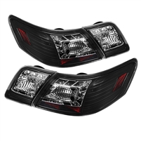 2007 - 2009 Toyota Camry LED Tail Lights - Black