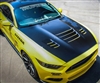 2015 - 2017 Ford Mustang A81 Fiberglass Hood - TruFiber