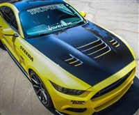 2015 - 2017 Ford Mustang A81 Fiberglass Hood - TruFiber